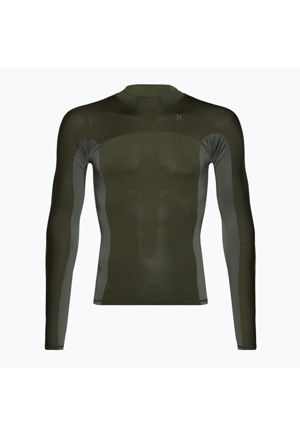 Longsleeve do pływania męski Hurley Channel Crossing Paddle Series. Kolor: zielony