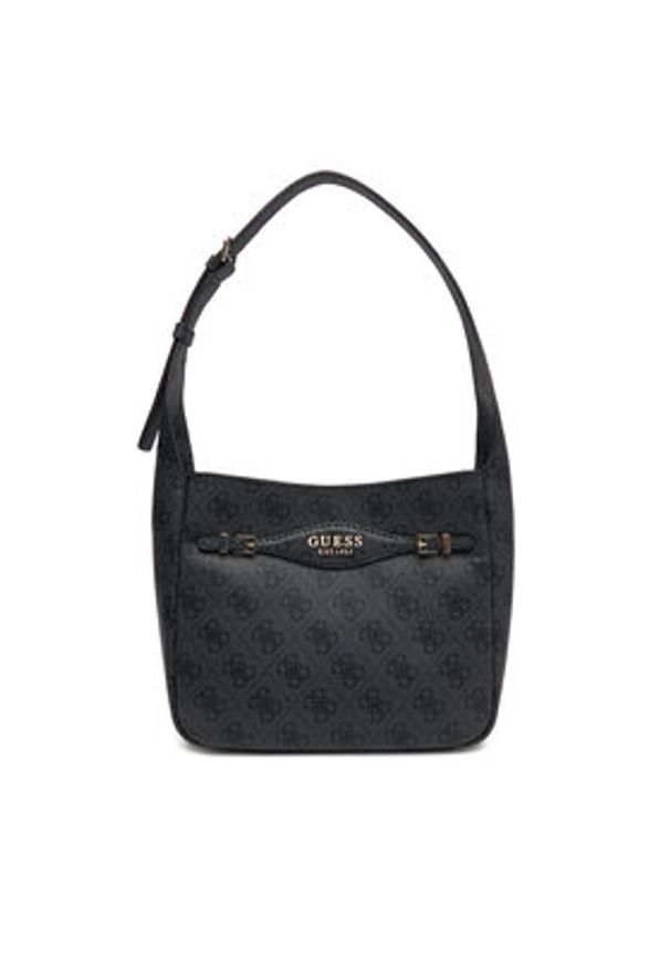 Guess Torebka Katya HWSG96 52010 Szary. Kolor: szary. Materiał: skórzane