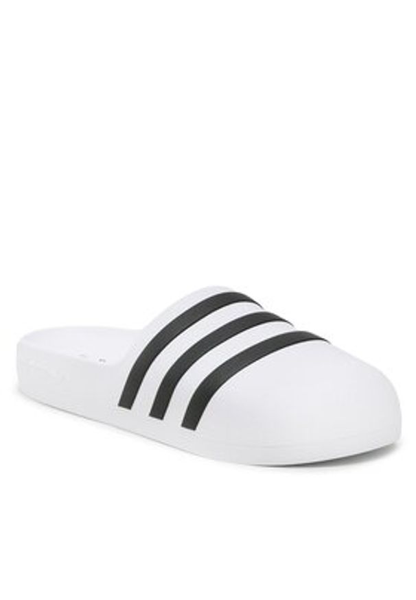 Adidas - adidas Klapki adifom adilette HQ7219 Biały. Kolor: biały. Materiał: syntetyk