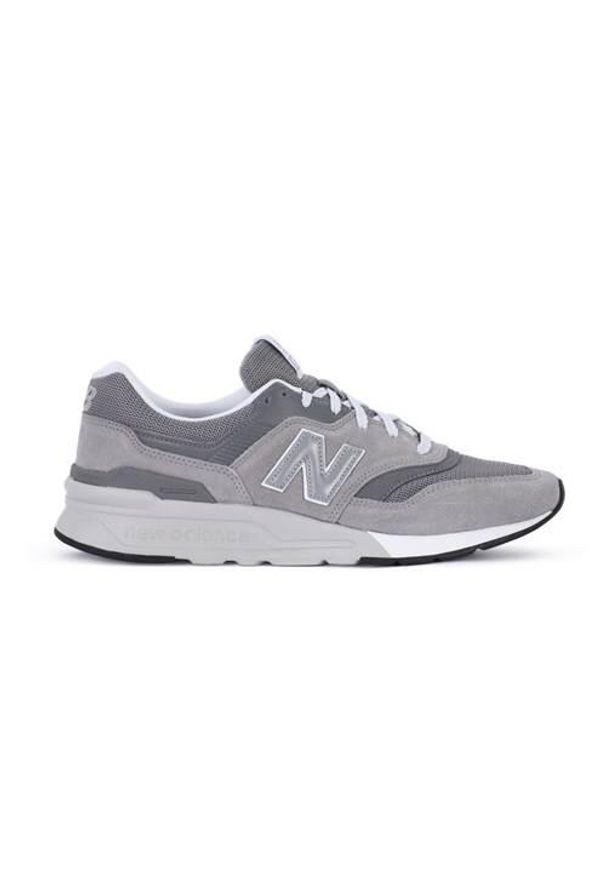 Buty do chodzenia męskie New Balance 997. Zapięcie: sznurówki. Kolor: szary. Materiał: tkanina, skóra, materiał, syntetyk. Szerokość cholewki: normalna. Sport: turystyka piesza