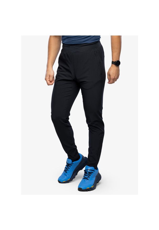 Spodnie męskie Under Armour OutRun The Storm Pants. Kolor: czarny. Sport: bieganie