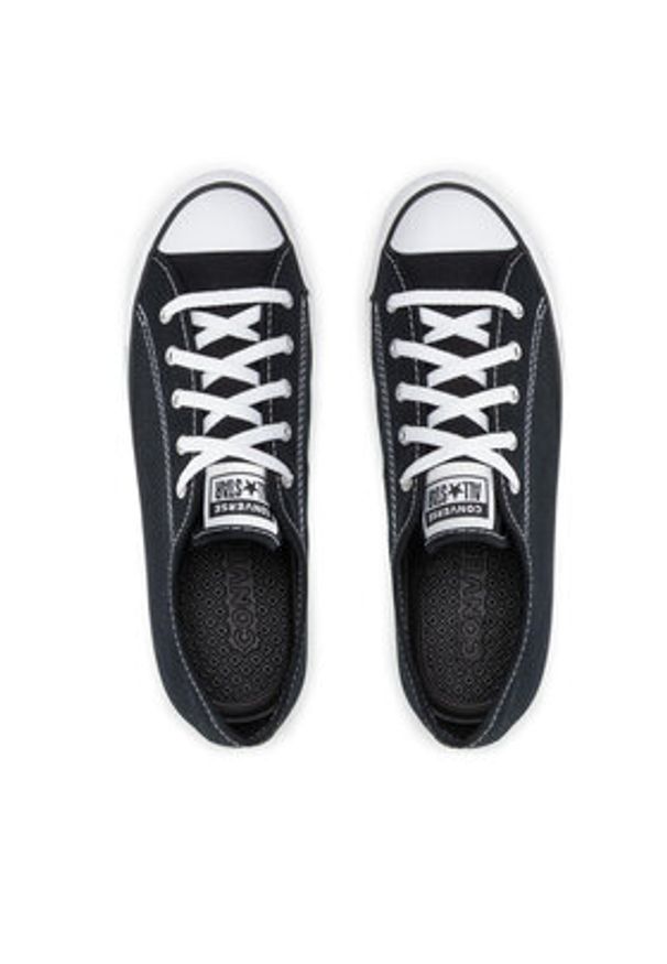 Converse Trampki Chuck Taylor All Star Dainty Ox 564982C Czarny. Kolor: czarny. Materiał: materiał