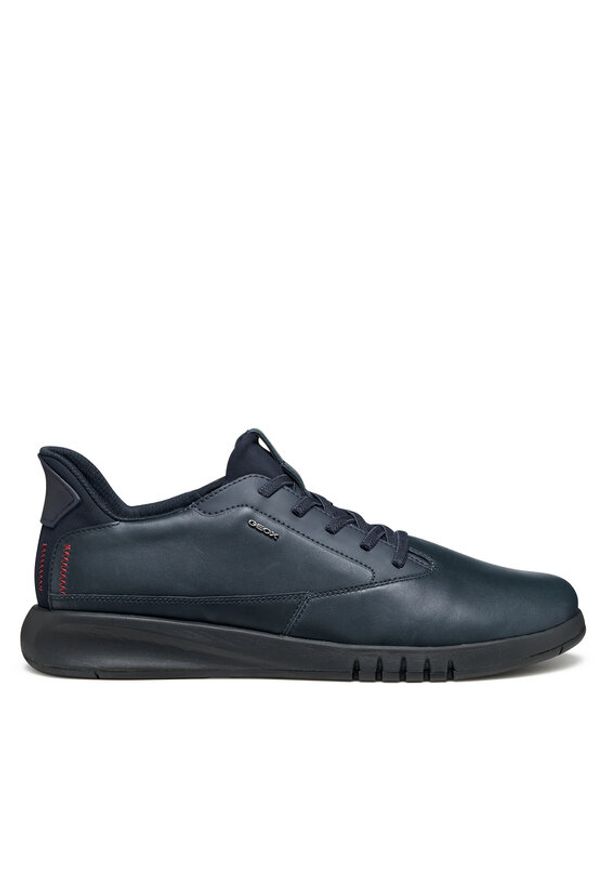 Geox Sneakersy U Aerantis Plus U56MUA 00085 C4002 Granatowy. Kolor: niebieski. Materiał: skóra