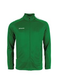 STANNO - Dziecięca bluza dresowa z zamkiem błyskawicznym Stanno First. Kolor: zielony, biały, wielokolorowy. Materiał: dresówka