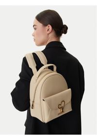 Love Moschino - LOVE MOSCHINO Plecak JC4137PP1OLQ0110 Écru. Materiał: skóra #1