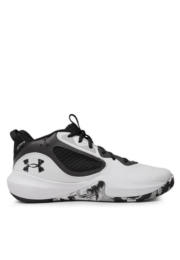 Under Armour Buty Ua Lockdown 6 3025616-101 Biały. Kolor: biały. Materiał: skóra