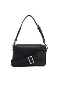 Calvin Klein Torebka Ck Must Conv Camera Bag_Mono K60K613021 Czarny. Kolor: czarny. Materiał: skórzane