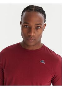 Robe di Kappa Longsleeve 631189W Czerwony Slim Fit. Kolor: czerwony. Materiał: bawełna. Długość rękawa: długi rękaw #2
