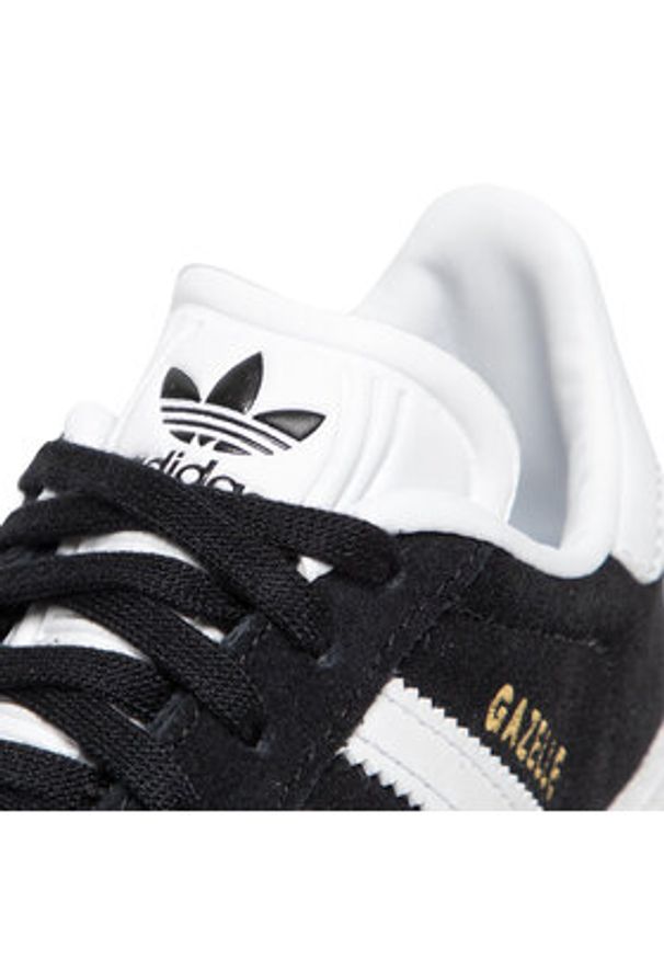 Adidas - adidas Sneakersy Gazelle C BB2507 Czarny. Kolor: czarny. Materiał: skóra, zamsz. Model: Adidas Gazelle