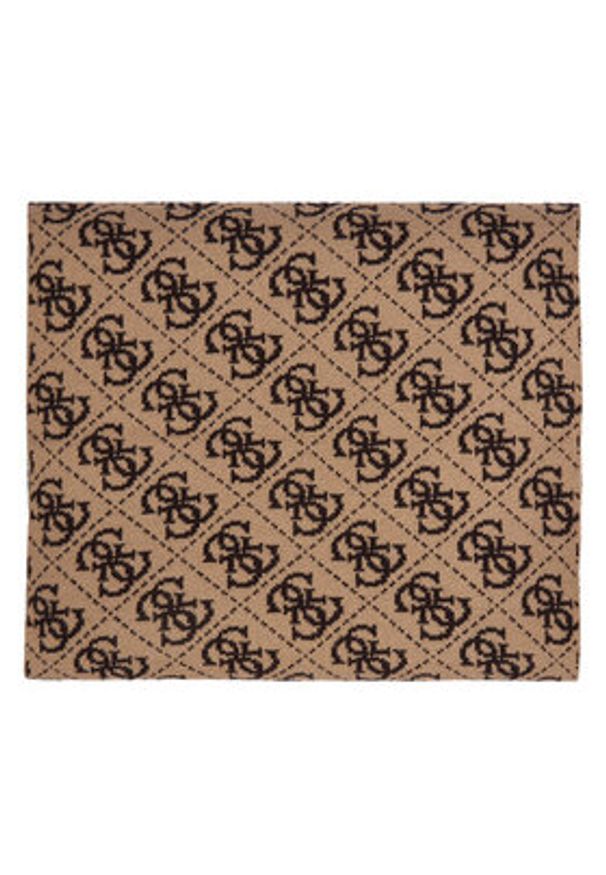 Guess Zestaw Szalik i Czapka GFBOXM P6102 Beżowy. Kolor: beżowy. Materiał: akryl