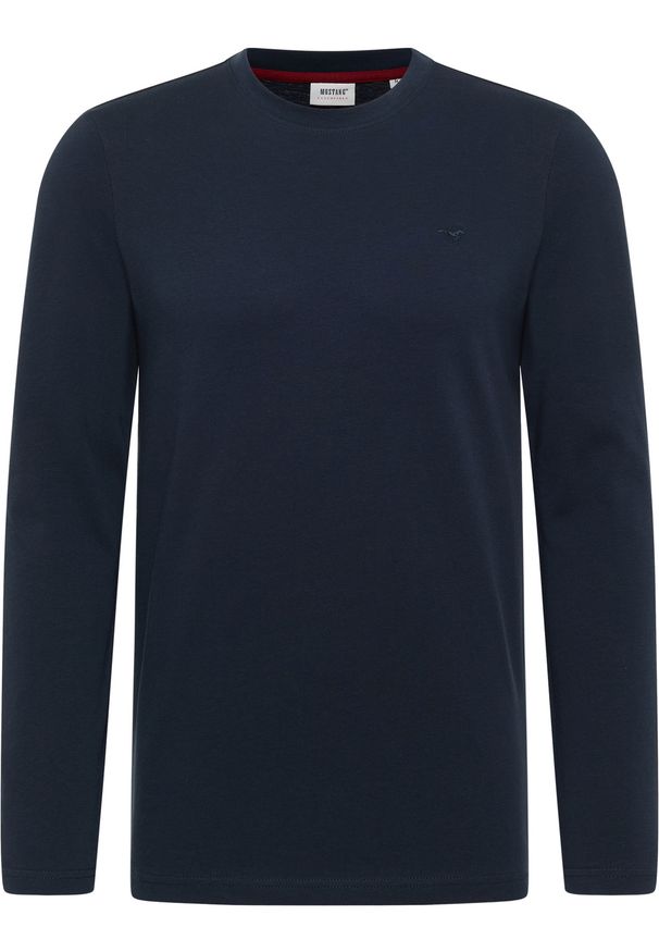 Męski Longsleeve Mustang Style Arlington Dark Sapphire 1016874 4136. Długość rękawa: długi rękaw