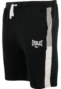 EVERLAST - Sportowe Szorty Everlast dla Mężczyzn - Miękki Komfort Bawełny. Kolor: fioletowy. Materiał: bawełna. Długość: krótkie. Sezon: lato