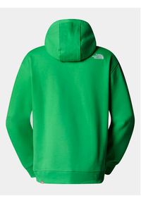The North Face Bluza Essential NF0A7ZJ9 Zielony Regular Fit. Kolor: zielony. Materiał: bawełna #8
