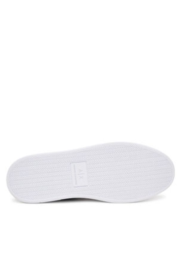 Armani Exchange Sneakersy XW000295 AF11912 UC001 Czarny. Kolor: czarny. Materiał: skóra