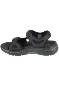 skechers - Sandały męskie, Go Walk Arch Fit 2.0 Sandal - Capistrano. Kolor: czarny