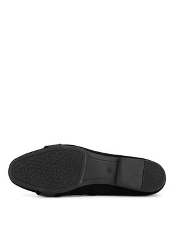 Sergio Bardi Baleriny RST-E1068-01SB Czarny. Kolor: czarny. Materiał: zamsz, skóra