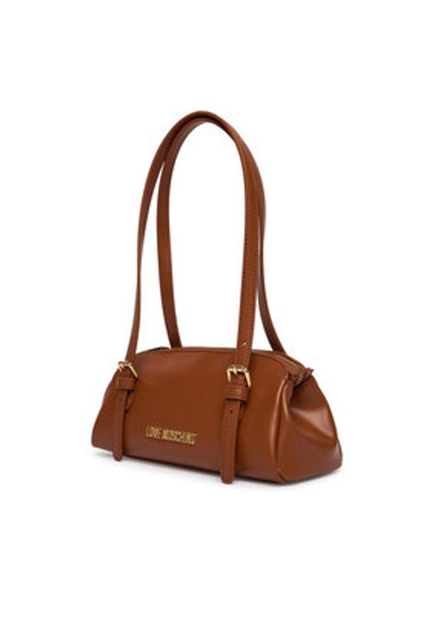 Love Moschino - LOVE MOSCHINO Torebka JC4101PP1OLY0200 Brązowy. Kolor: brązowy. Materiał: skórzane
