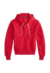 Polo Ralph Lauren Bluza 211971699005 Czerwony Relaxed Fit. Typ kołnierza: polo. Kolor: czerwony. Materiał: bawełna #4