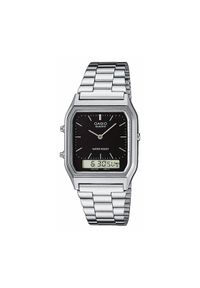 Casio Zegarek AQ-230A-1DMQYES Srebrny. Kolor: srebrny