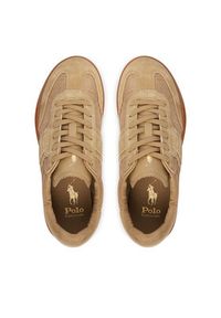 Polo Ralph Lauren Sneakersy 804P04919006 Beżowy. Kolor: beżowy. Materiał: skóra, zamsz #2