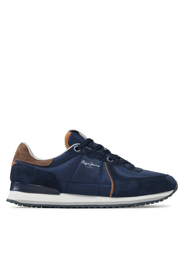 Sneakersy Pepe Jeans. Kolor: niebieski