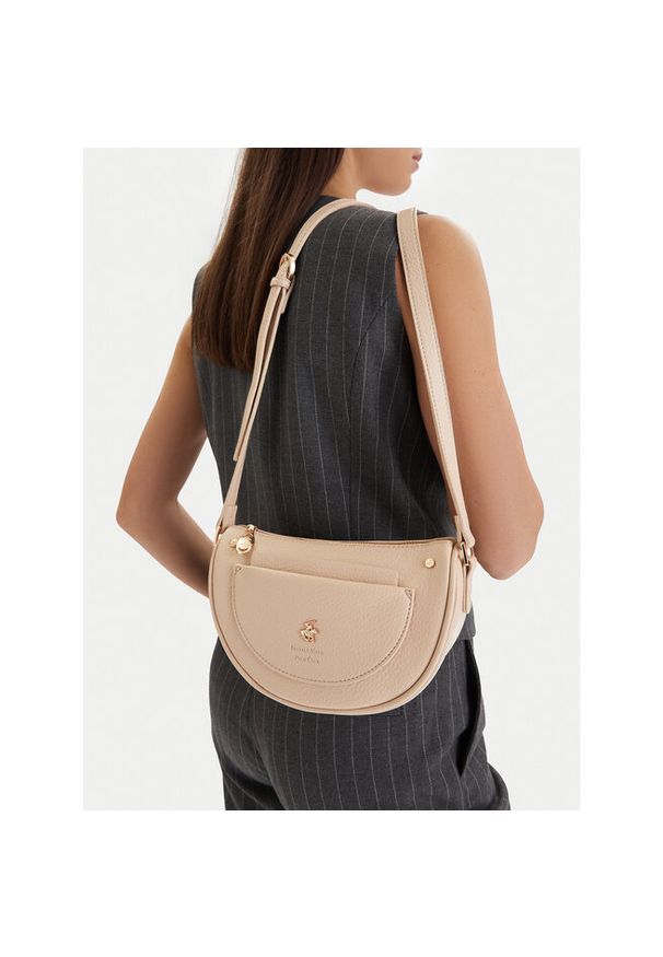 Torebka Beverly Hills Polo Club. Kolor: beżowy