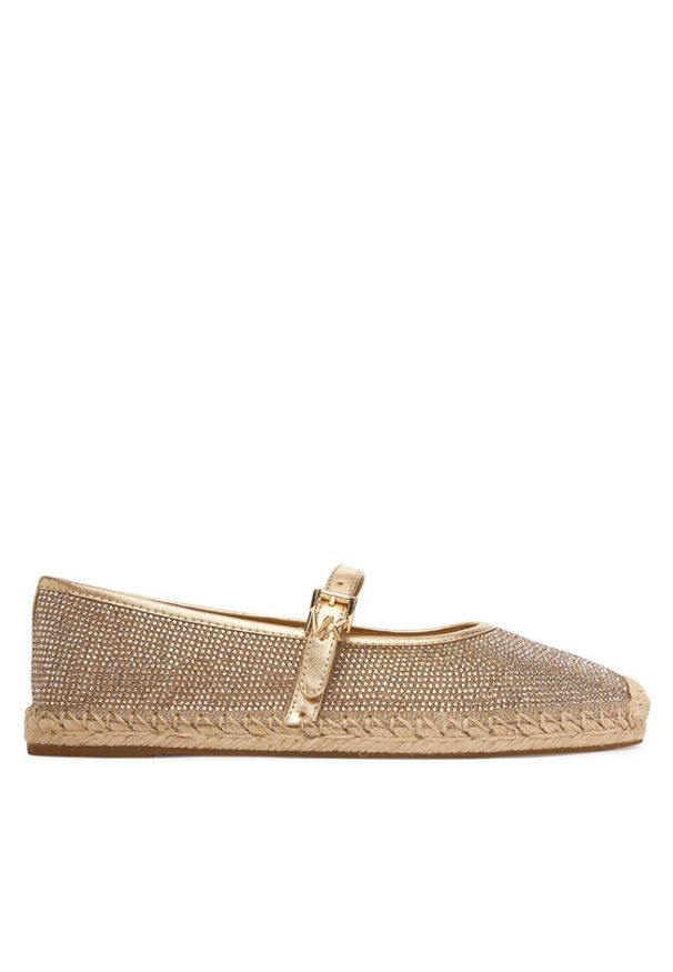 MICHAEL Michael Kors Espadryle Lynn Ballet 40S6LYFP3D Beżowy. Kolor: beżowy. Materiał: materiał
