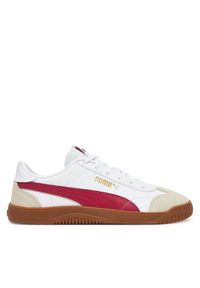 Puma Sneakersy Club 5v5 SD 395104 15 Biały. Kolor: biały. Materiał: skóra, zamsz