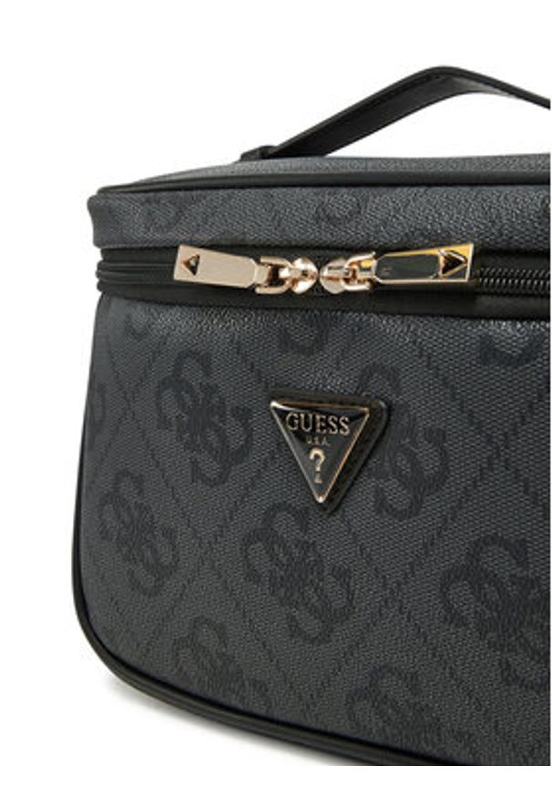 Guess Kosmetyczka TWOB86 88039 Czarny. Kolor: czarny. Materiał: skóra