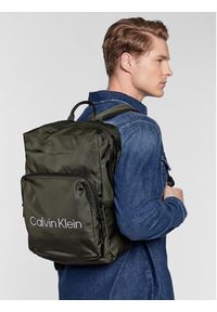 Calvin Klein Plecak Ck Must Squared Campus Bp Rtw K50K510004 Zielony. Kolor: zielony. Materiał: materiał #4