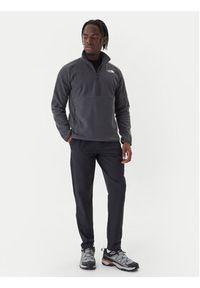 The North Face Polar 1/2 Glacier NF0A89JH Szary Regular Fit. Kolor: szary. Materiał: syntetyk #3