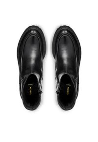 Geox Kozaki D Iridea D56HRG 00043 C9999 Czarny. Kolor: czarny. Materiał: skóra #6