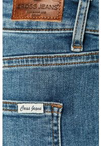 Cross Jeans - Jeansy Joyce. Stan: podwyższony. Kolor: niebieski. Materiał: bawełna, materiał, denim, elastan #4