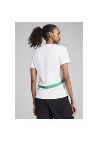 Puma - Damska koszulka domowa Senegal 2025 PUMA White Sport Green. Kolor: biały, wielokolorowy, zielony. Wzór: aplikacja