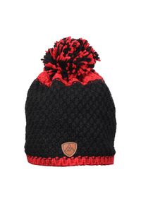 PEAK MOUNTAIN - Czapka Peak Mountain Bon-Merveille. Kolor: czarny. Sezon: zima. Styl: sportowy #1