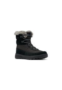 columbia - Buty zimowe damskie, Columbia Slopeside Peak Luxe. Kolor: czarny. Materiał: materiał, syntetyk, skóra. Sezon: zima. Styl: sportowy #1