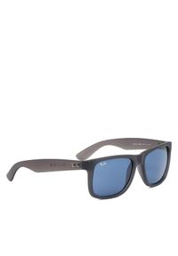 Ray-Ban Okulary przeciwsłoneczne Justin Classic 0RB4165 687380 Granatowy. Kolor: niebieski #1