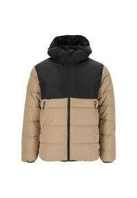 Kurtka puchowa Whistler Sareto. Kolor: szary, brązowy, wielokolorowy. Materiał: puch. Sezon: zima. Sport: narciarstwo #1