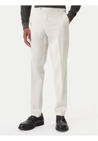 BOSS Spodnie materiałowe C-Perin 50555842 Biały Regular Fit. Kolor: biały. Materiał: syntetyk #1