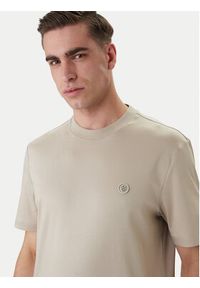 BOSS T-Shirt C-Taut 01 50555844 Beżowy Regular Fit. Kolor: beżowy. Materiał: bawełna #3