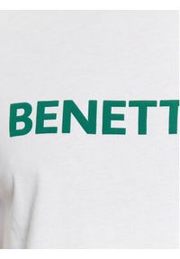 United Colors of Benetton - United Colors Of Benetton T-Shirt 3I1XU100A Biały Regular Fit. Kolor: biały. Materiał: bawełna #2