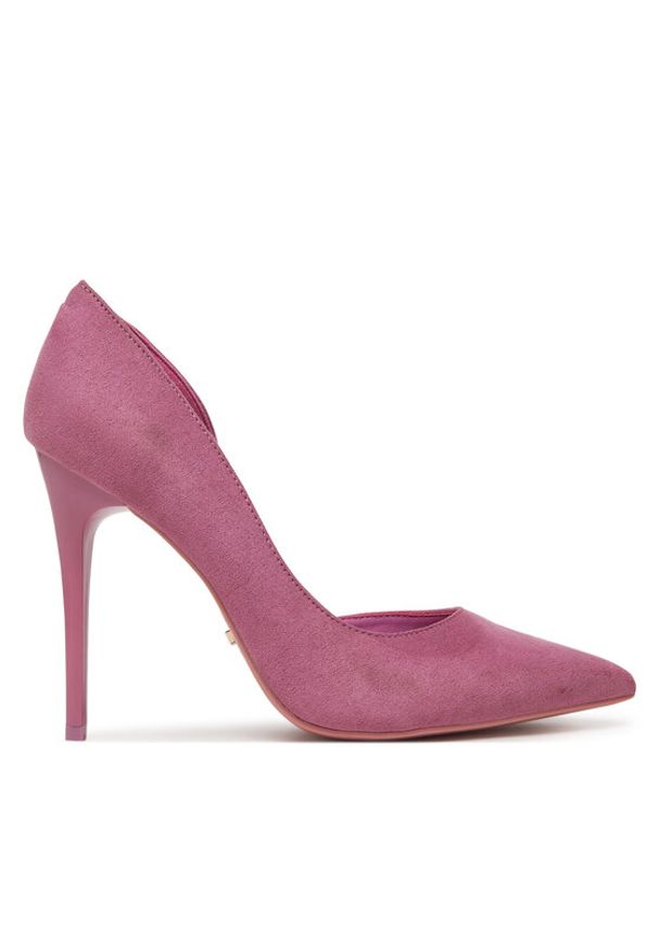 DeeZee Szpilki DZ0024 Różowy. Kolor: różowy. Materiał: materiał. Obcas: na szpilce