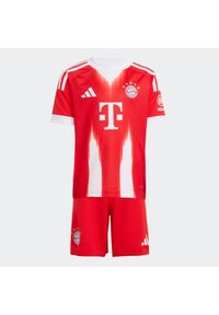 Adidas - Minizestaw piłkarski dla dzieci Bayern Monachium 25/26 domowy. Sport: piłka nożna