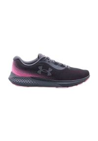 Buty Under Armour Ua W Charged Rogue 4 W 3027005-101 czarne. Okazja: na co dzień. Kolor: czarny. Materiał: materiał, syntetyk