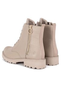 Remonte Botki D8671-60 Beżowy. Kolor: beżowy. Materiał: skóra #4