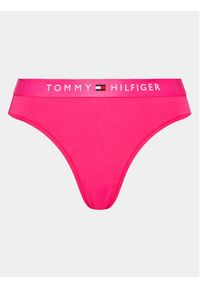 TOMMY HILFIGER - Tommy Hilfiger Figi klasyczne UW0UW04145 Różowy. Kolor: różowy. Materiał: bawełna #7