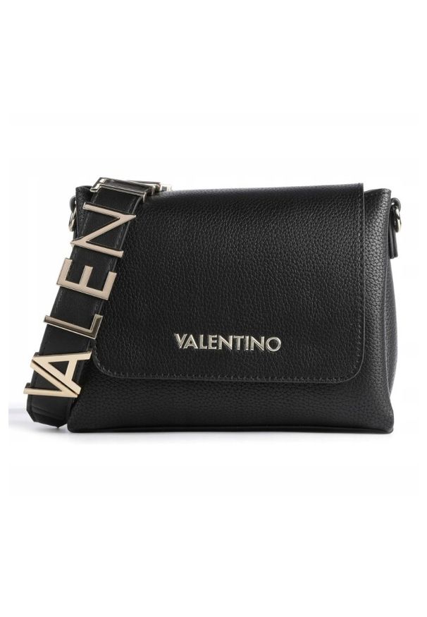 Valentino by Mario Valentino - VALENTINO Torebka czarna Alexia Satchel. Kolor: czarny
