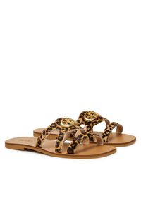 Liu Jo Klapki Saba 11 SA5083 PX131 Brązowy. Kolor: brązowy. Materiał: syntetyk #4