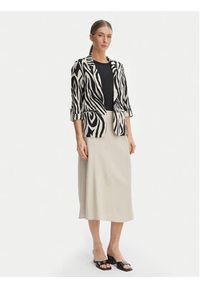 Vero Moda Marynarka Jesmilo 10279700 Czarny Regular Fit. Kolor: czarny. Materiał: len #3