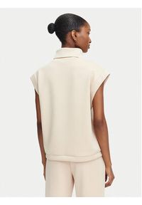 Guess Bluza V6YQ18 K4318 Beżowy Regular Fit. Kolor: beżowy. Materiał: syntetyk #2
